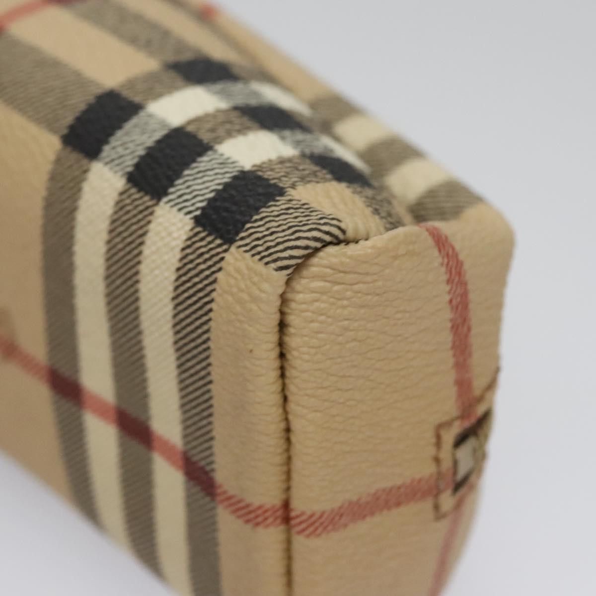 Burberry Nova Check Beige Canvas Clutch Bag (Pre-Owned) Size ONE SIZE - 6 Thumbnail