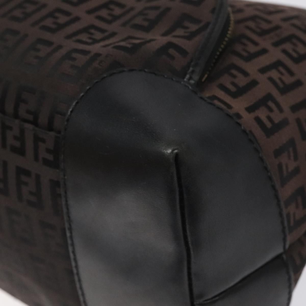 Fendi Black Canvas Shoulder Bag (Pre-Owned) Size ONE SIZE - 9 Thumbnail