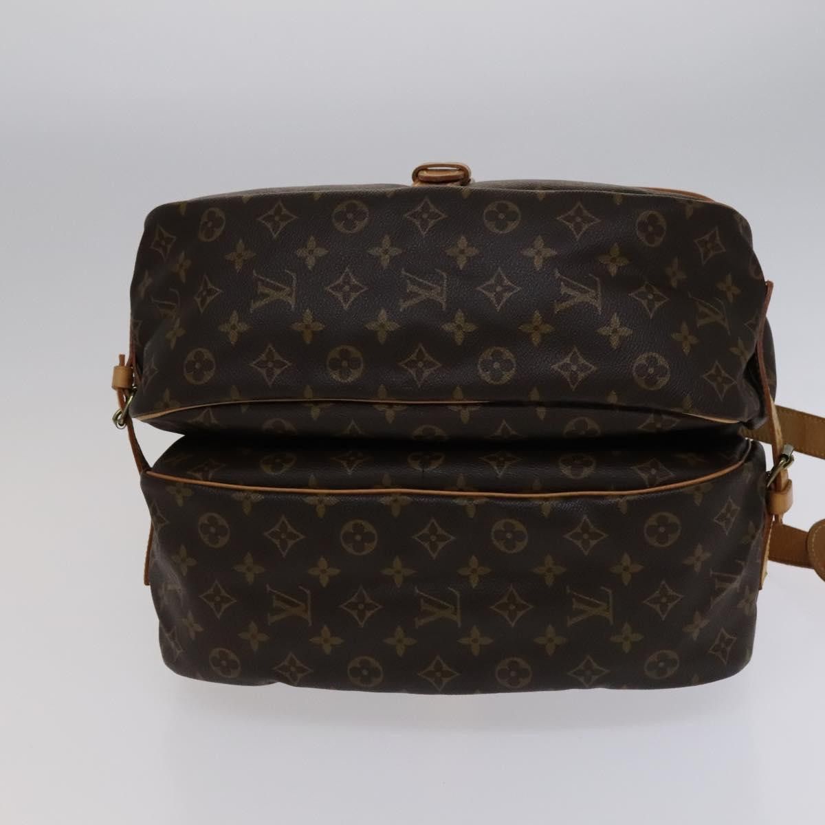 Louis Vuitton Saumur 35 Brown Canvas Shoulder Bag (Pre-Owned) Size ONE SIZE - 7 Thumbnail