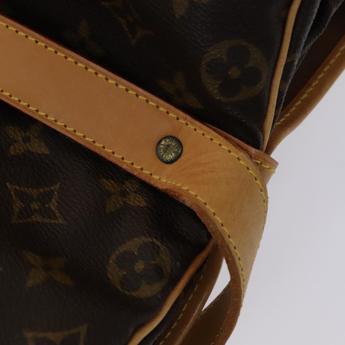 Louis Vuitton Saumur 35 Brown Canvas Shoulder Bag (Pre-Owned) Size ONE SIZE - 14 Thumbnail