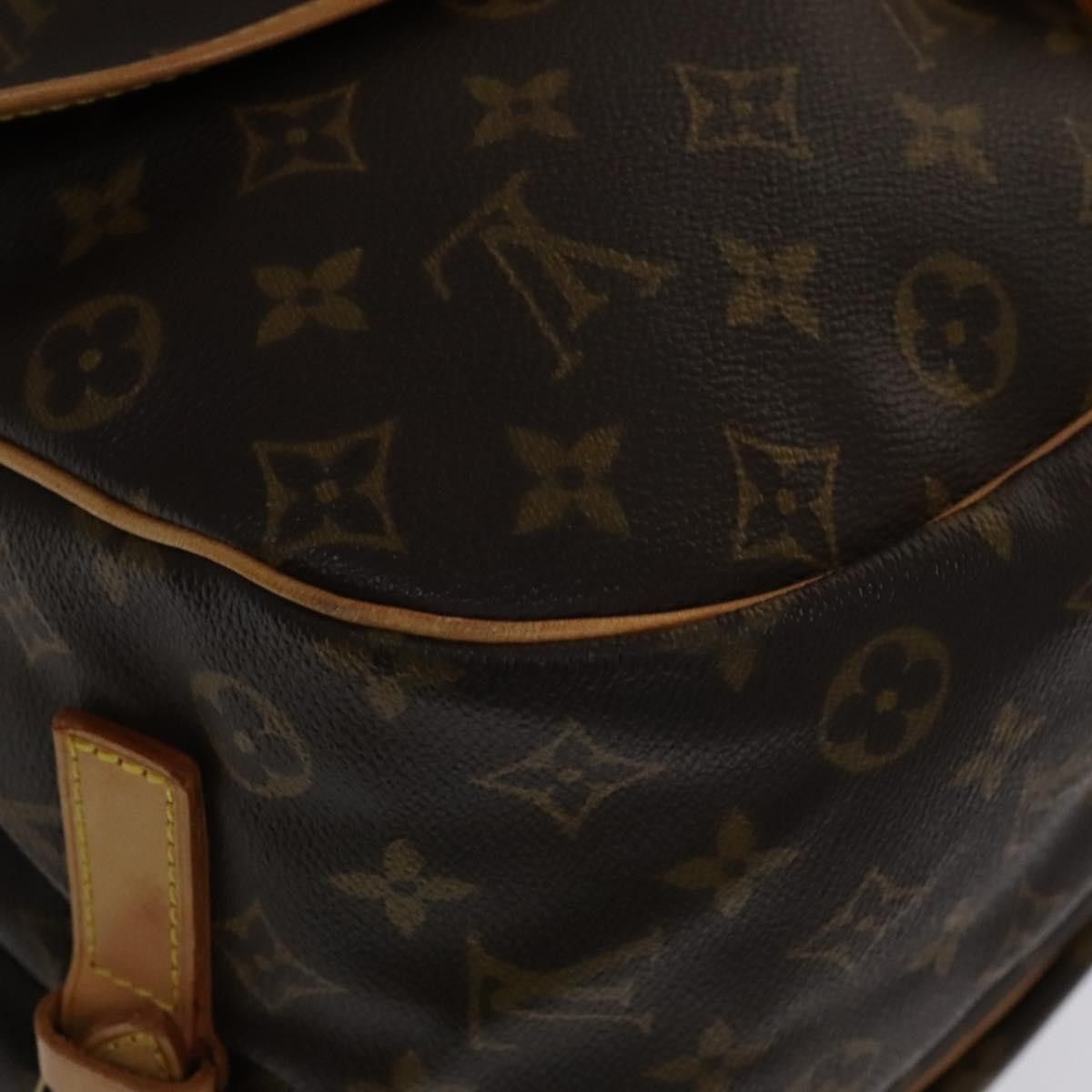 Louis Vuitton Saumur 35 Brown Canvas Shoulder Bag (Pre-Owned) Size ONE SIZE - 11 Thumbnail