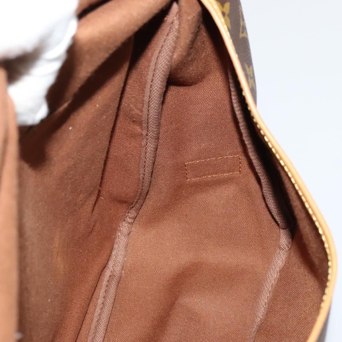 Louis Vuitton Saumur 35 Brown Canvas Shoulder Bag (Pre-Owned) Size ONE SIZE - 17 Thumbnail