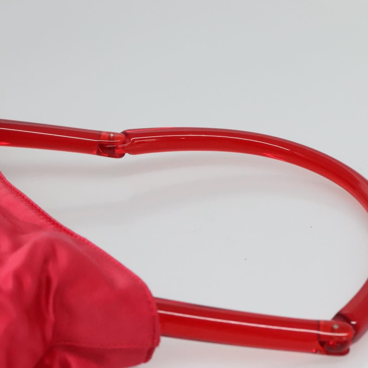 Prada Tessuto Pink Synthetic Shoulder Bag (Pre-Owned) Size ONE SIZE - 17 Thumbnail