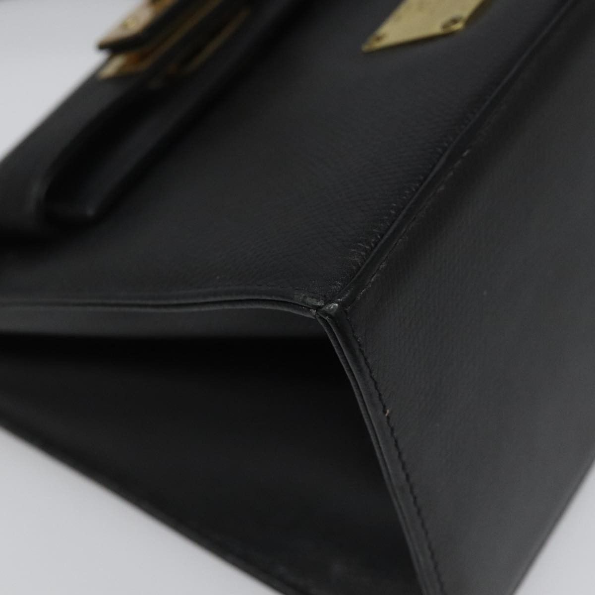 MCM Black Leather Handbag (Pre-Owned) Size ONE SIZE - 8 Thumbnail