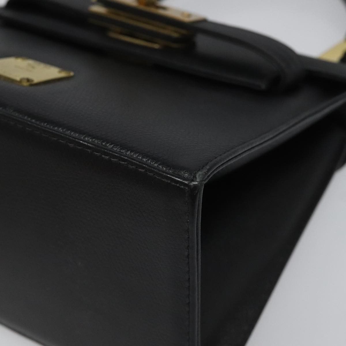 MCM Black Leather Handbag (Pre-Owned) Size ONE SIZE - 7 Thumbnail