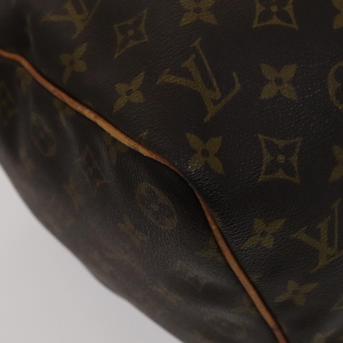 Louis Vuitton Keepall 45 Brown Canvas Travel Bag (Pre-Owned) Size ONE SIZE - 10 Thumbnail