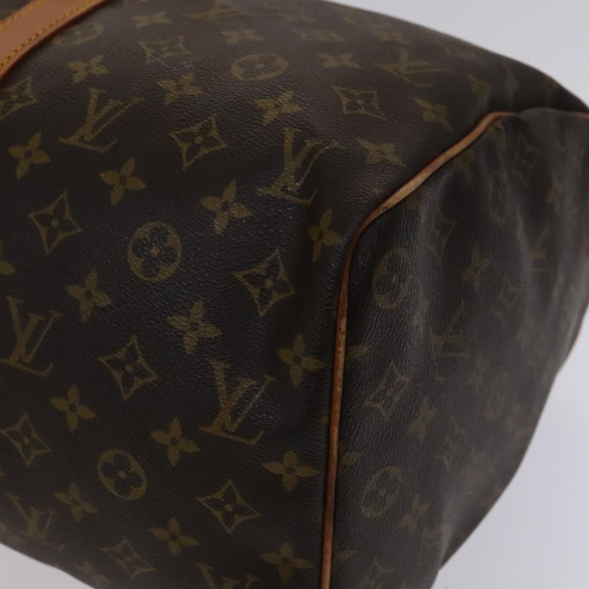 Louis Vuitton Keepall 45 Brown Canvas Travel Bag (Pre-Owned) Size ONE SIZE - 9 Thumbnail
