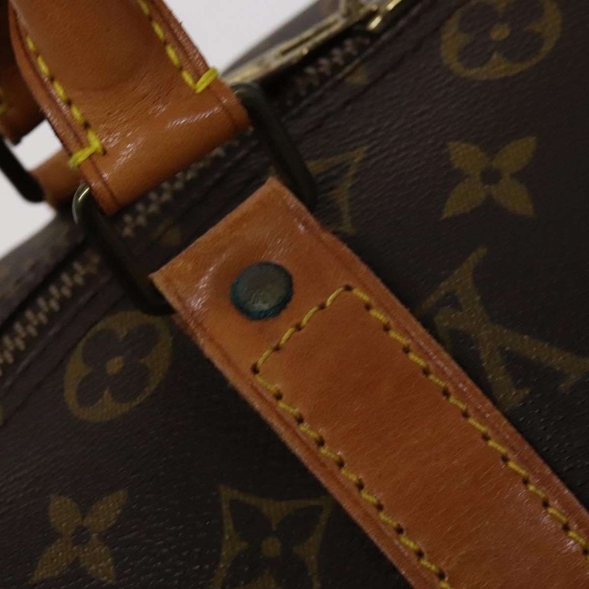 Louis Vuitton Keepall 45 Brown Canvas Travel Bag (Pre-Owned) Size ONE SIZE - 13 Thumbnail