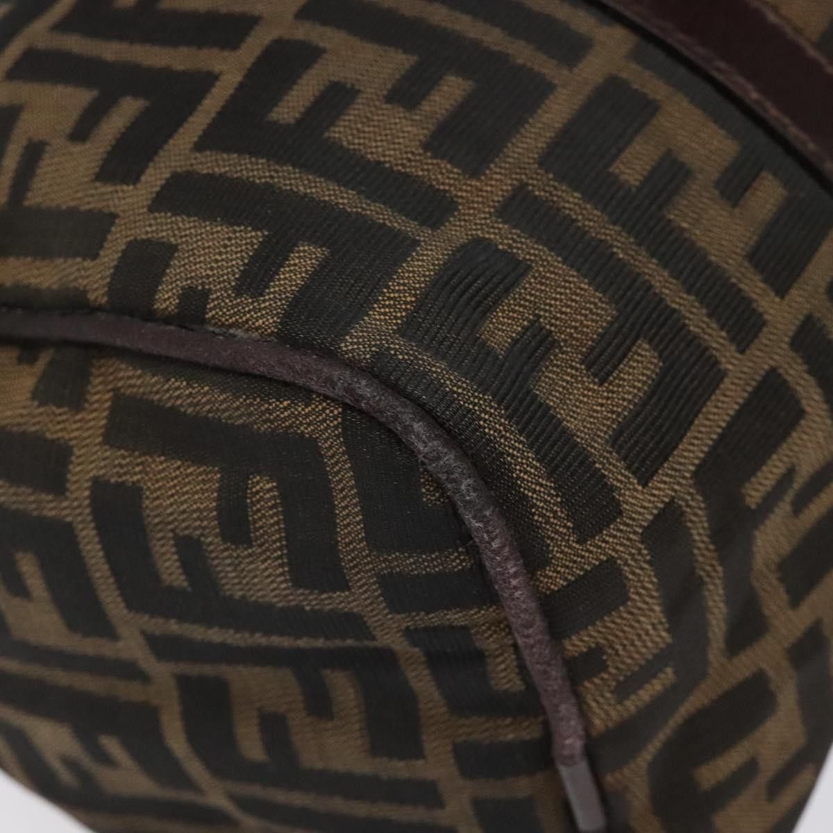 Fendi Zucchino Brown Canvas Handbag (Pre-Owned) Size ONE SIZE - 9 Thumbnail