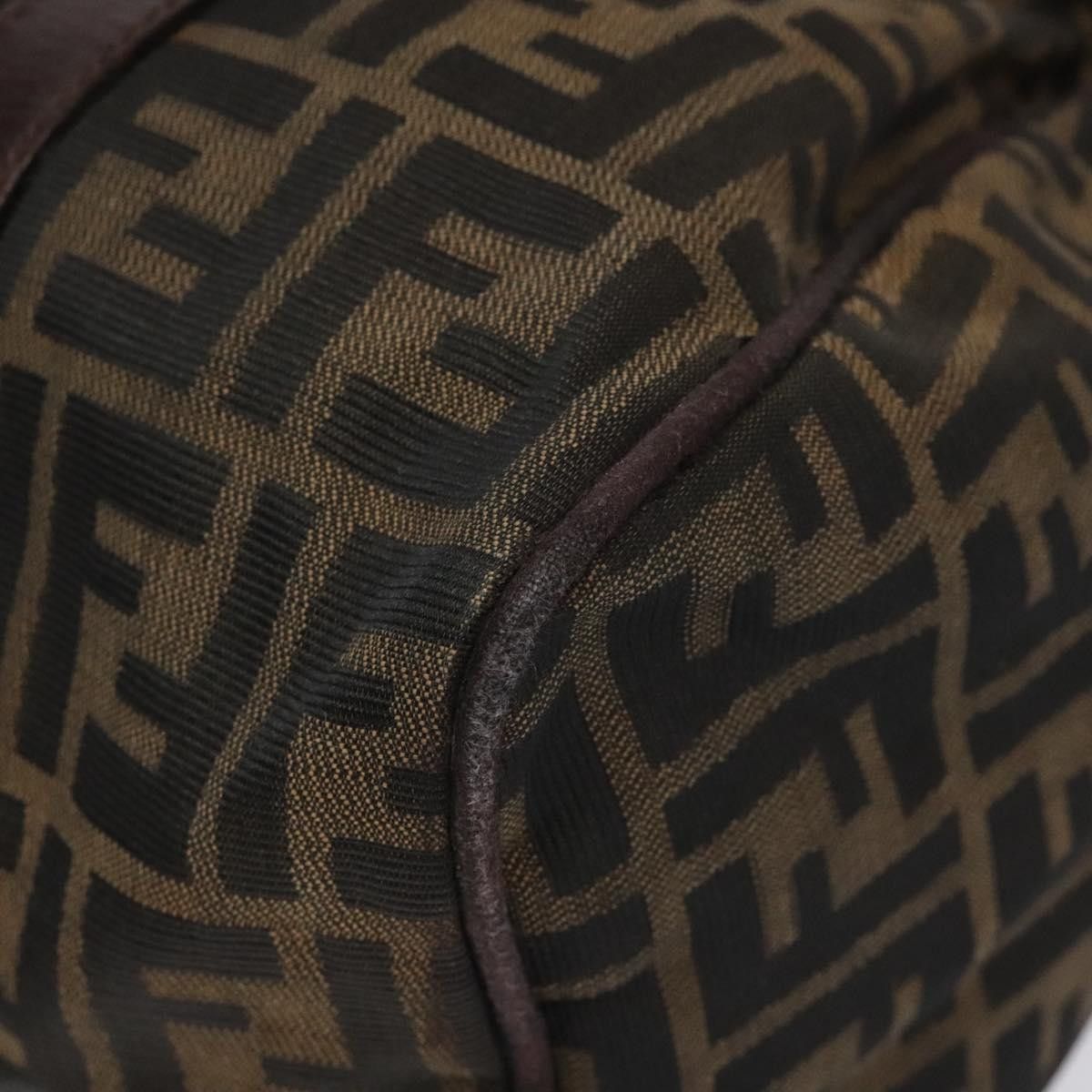 Fendi Zucchino Brown Canvas Handbag (Pre-Owned) Size ONE SIZE - 10 Thumbnail