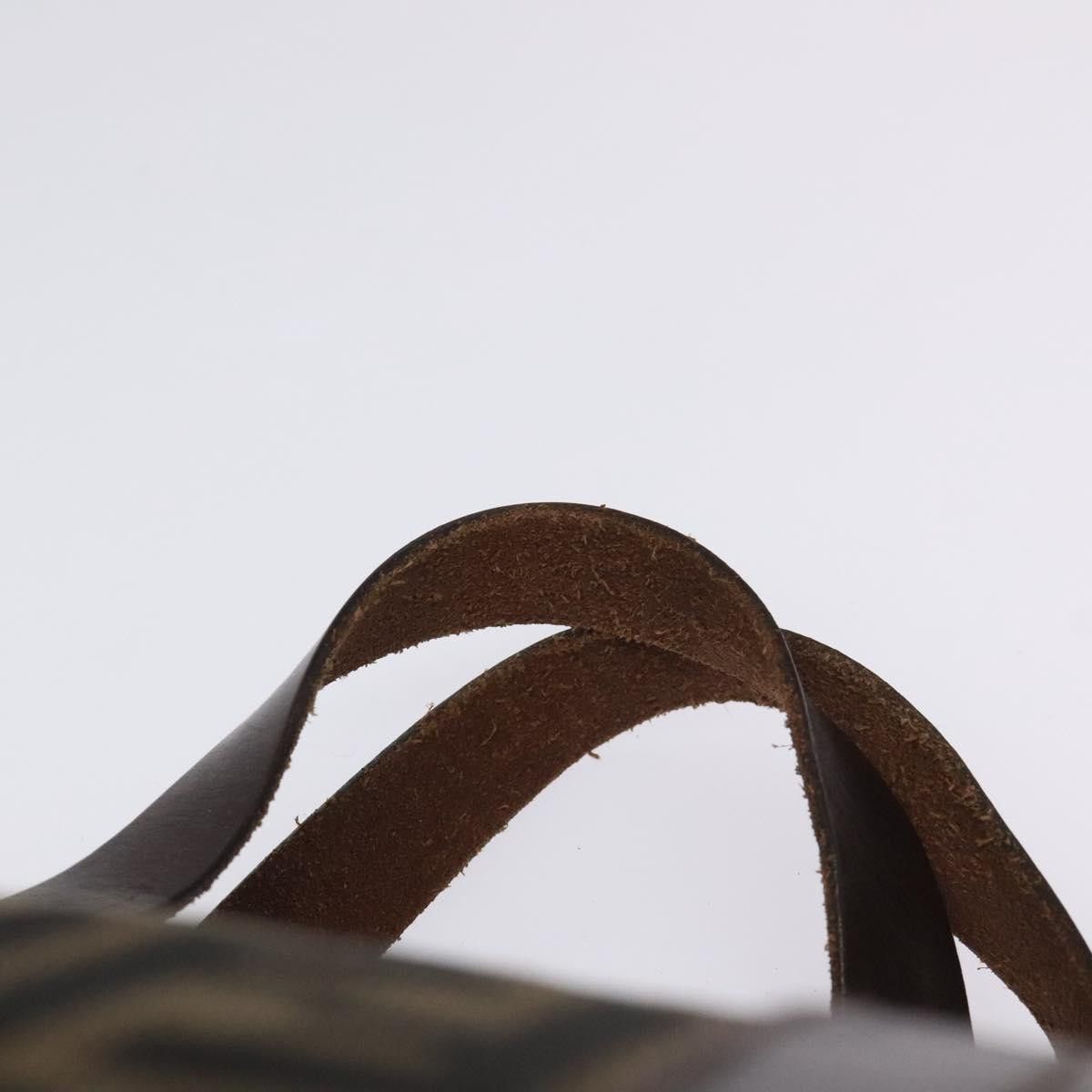 Fendi Zucchino Brown Canvas Handbag (Pre-Owned) Size ONE SIZE - 6 Thumbnail