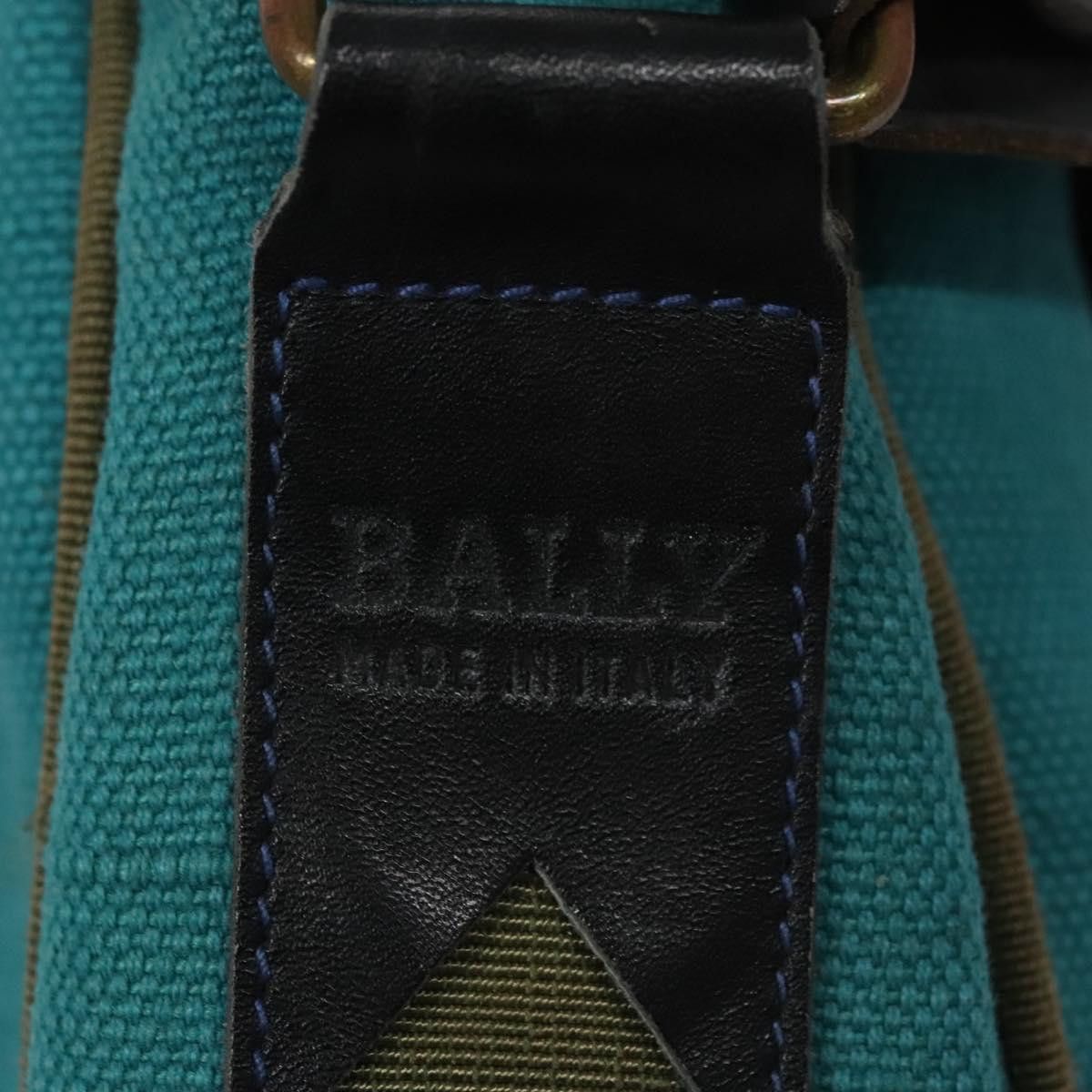 Bally Blue Canvas Handbag (Pre-Owned) Size ONE SIZE - 18 Thumbnail