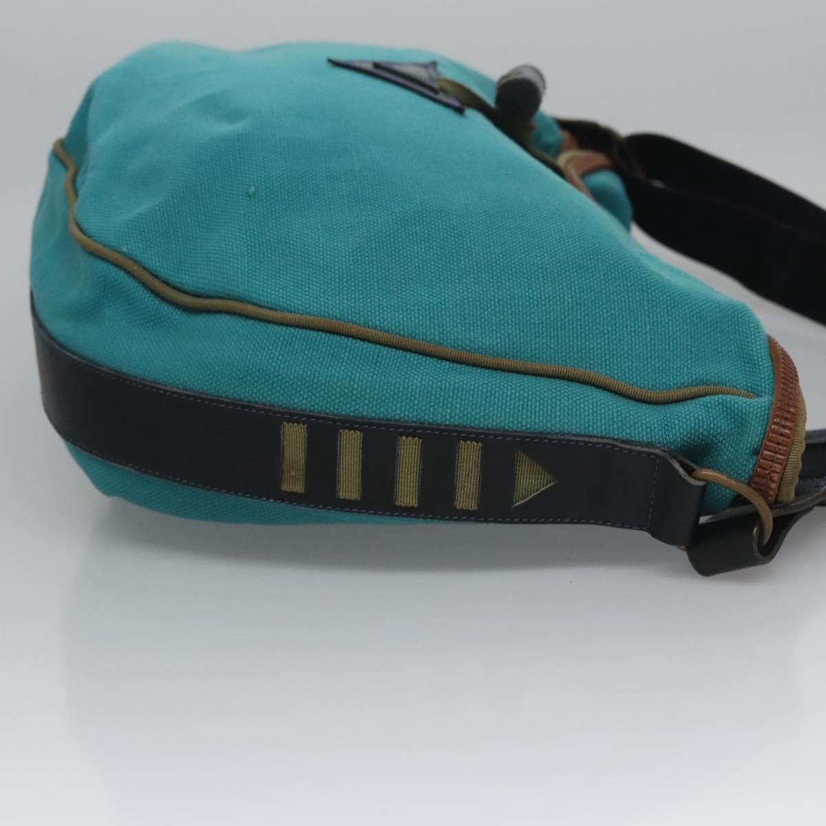 Bally Blue Canvas Handbag (Pre-Owned) Size ONE SIZE - 3 Thumbnail