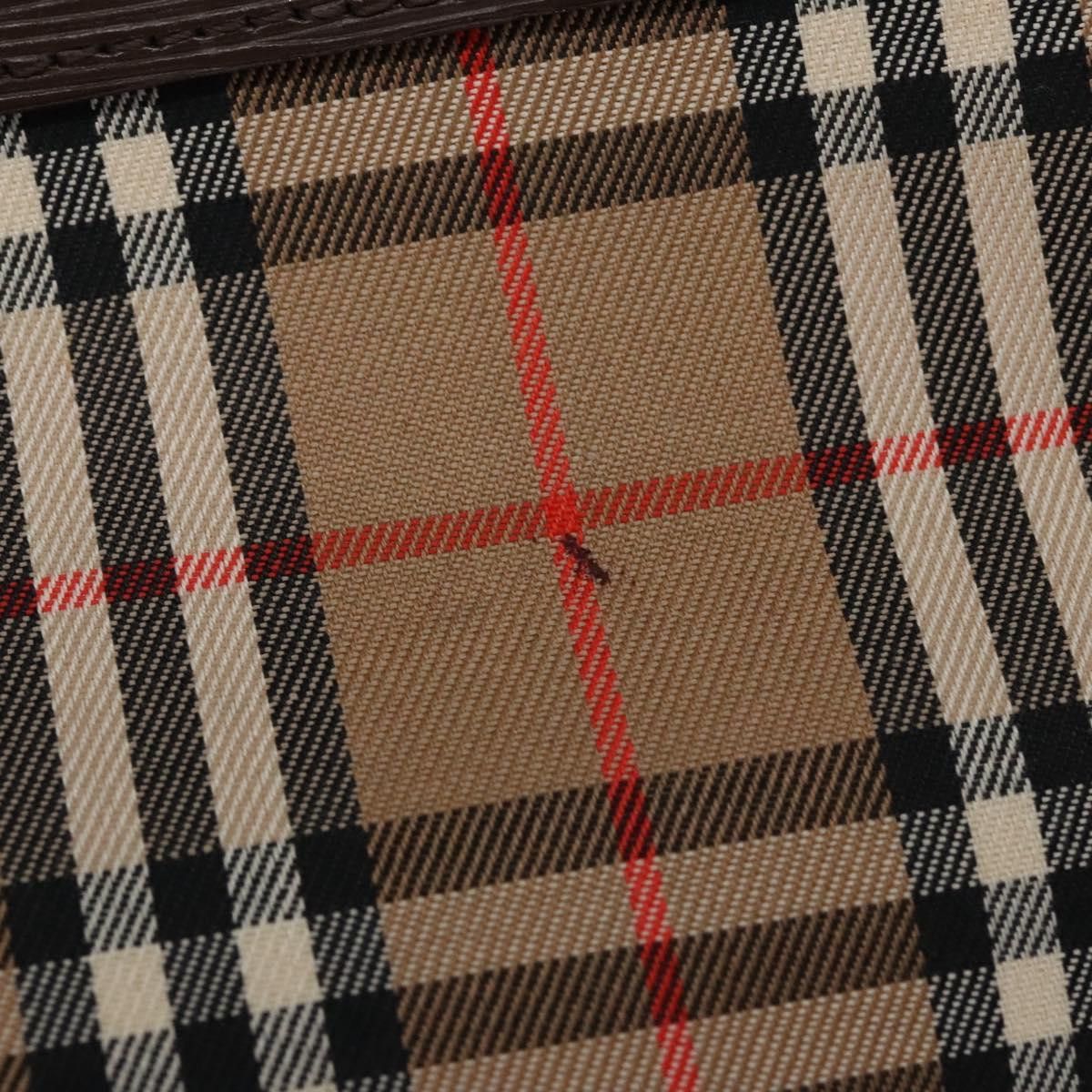 Burberry Nova Check Beige Canvas Clutch Bag (Pre-Owned) Size ONE SIZE - 9 Thumbnail