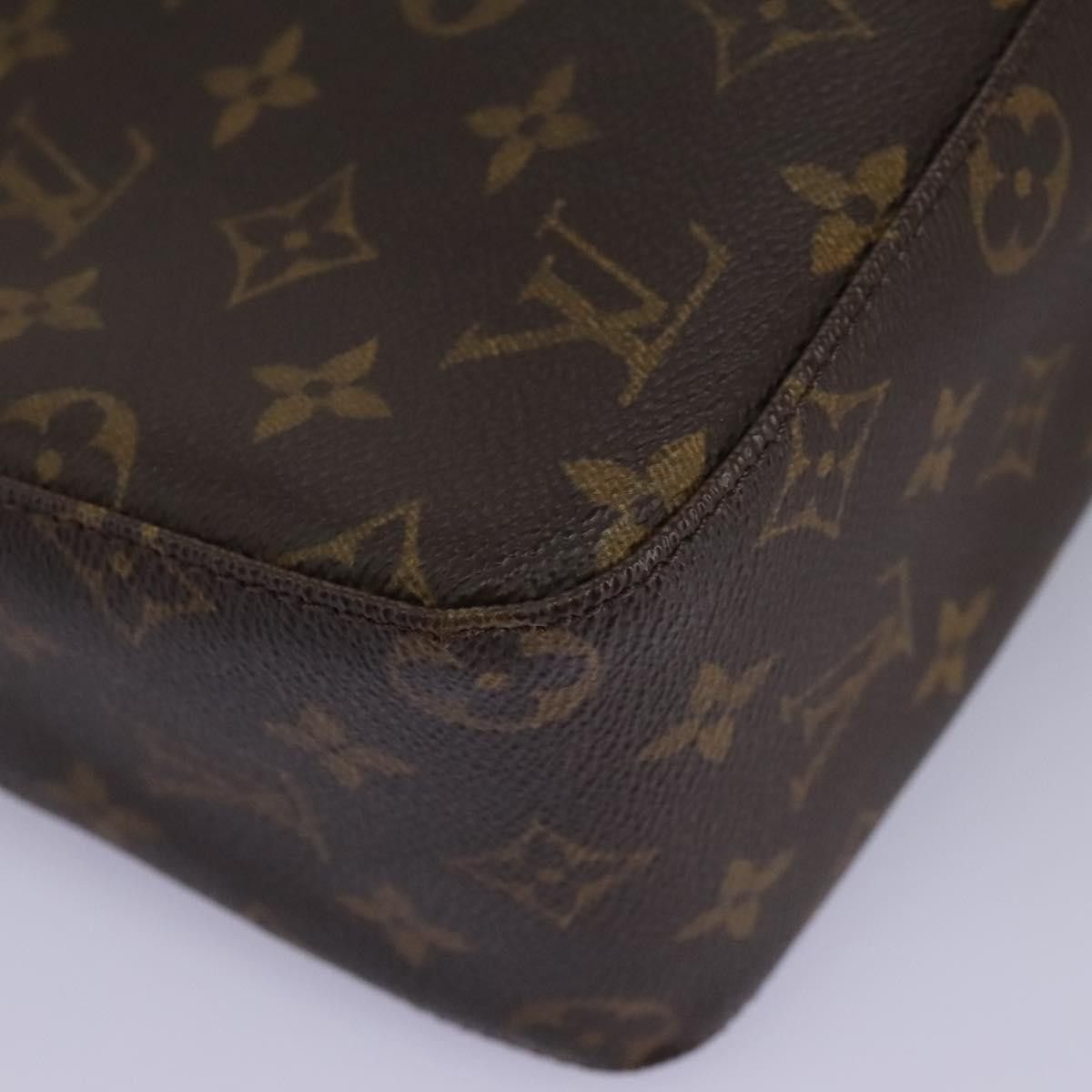 Louis Vuitton Looping Mm Brown Canvas Shoulder Bag (Pre-Owned) Size ONE SIZE - 6 Thumbnail