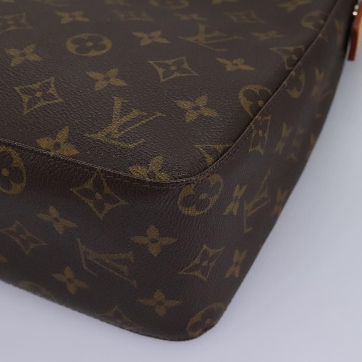 Louis Vuitton Looping Mm Brown Canvas Shoulder Bag (Pre-Owned) Size ONE SIZE - 7 Thumbnail
