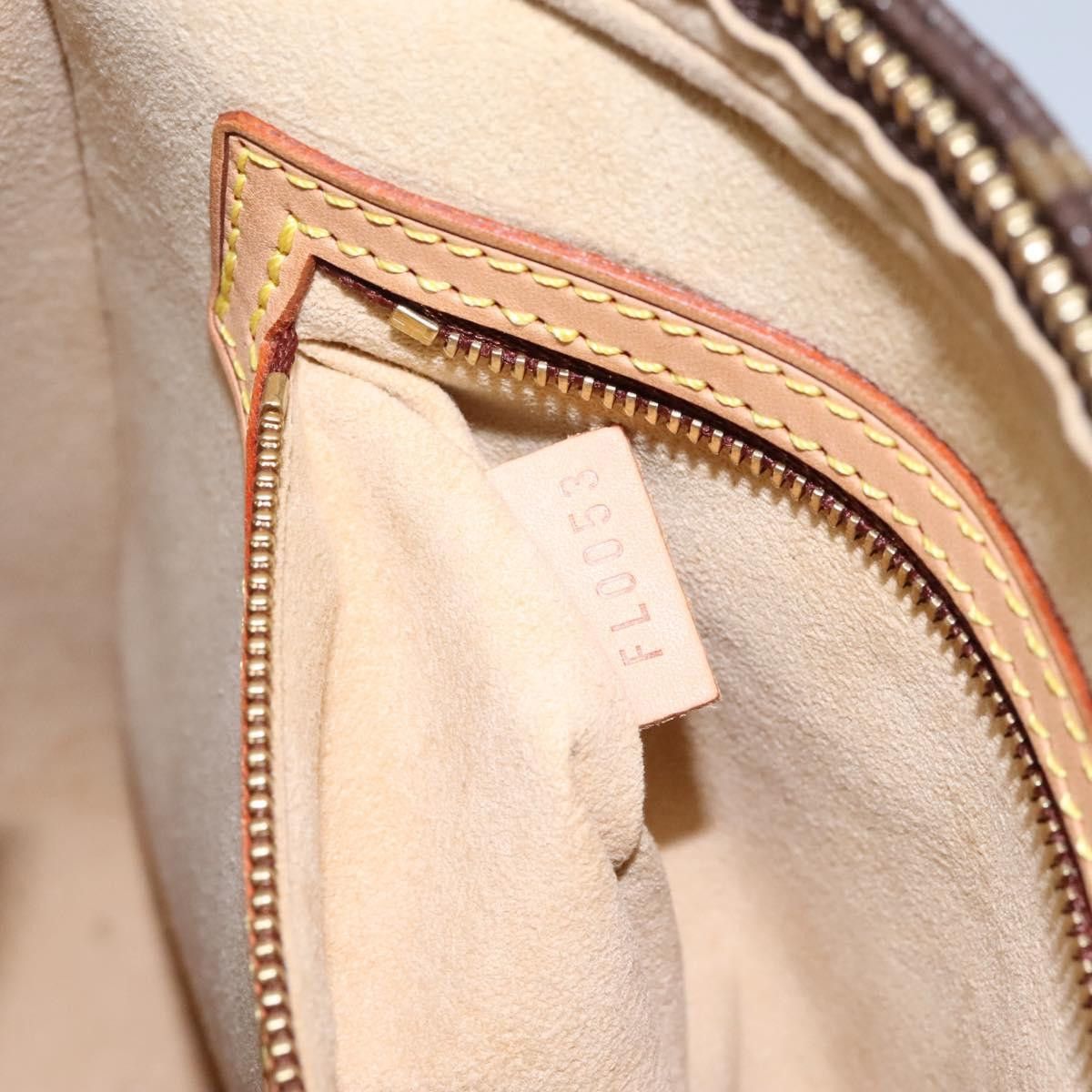 Louis Vuitton Looping Mm Brown Canvas Shoulder Bag (Pre-Owned) Size ONE SIZE - 14 Thumbnail