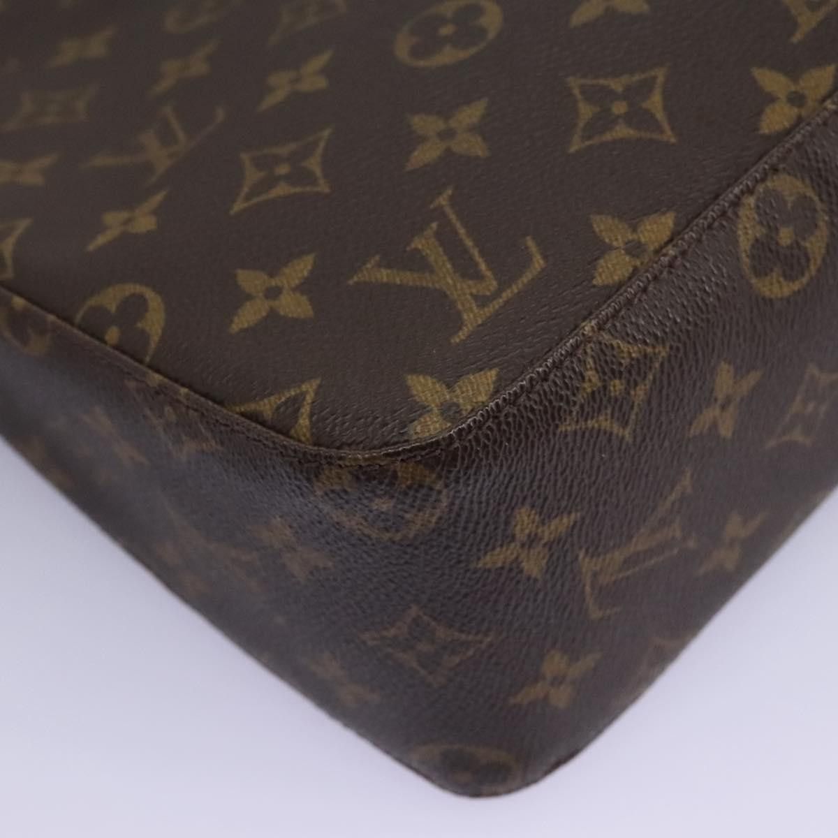Louis Vuitton Looping Mm Brown Canvas Shoulder Bag (Pre-Owned) Size ONE SIZE - 9 Thumbnail