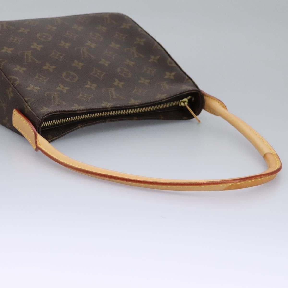 Louis Vuitton Looping Mm Brown Canvas Shoulder Bag (Pre-Owned) Size ONE SIZE - 5 Thumbnail