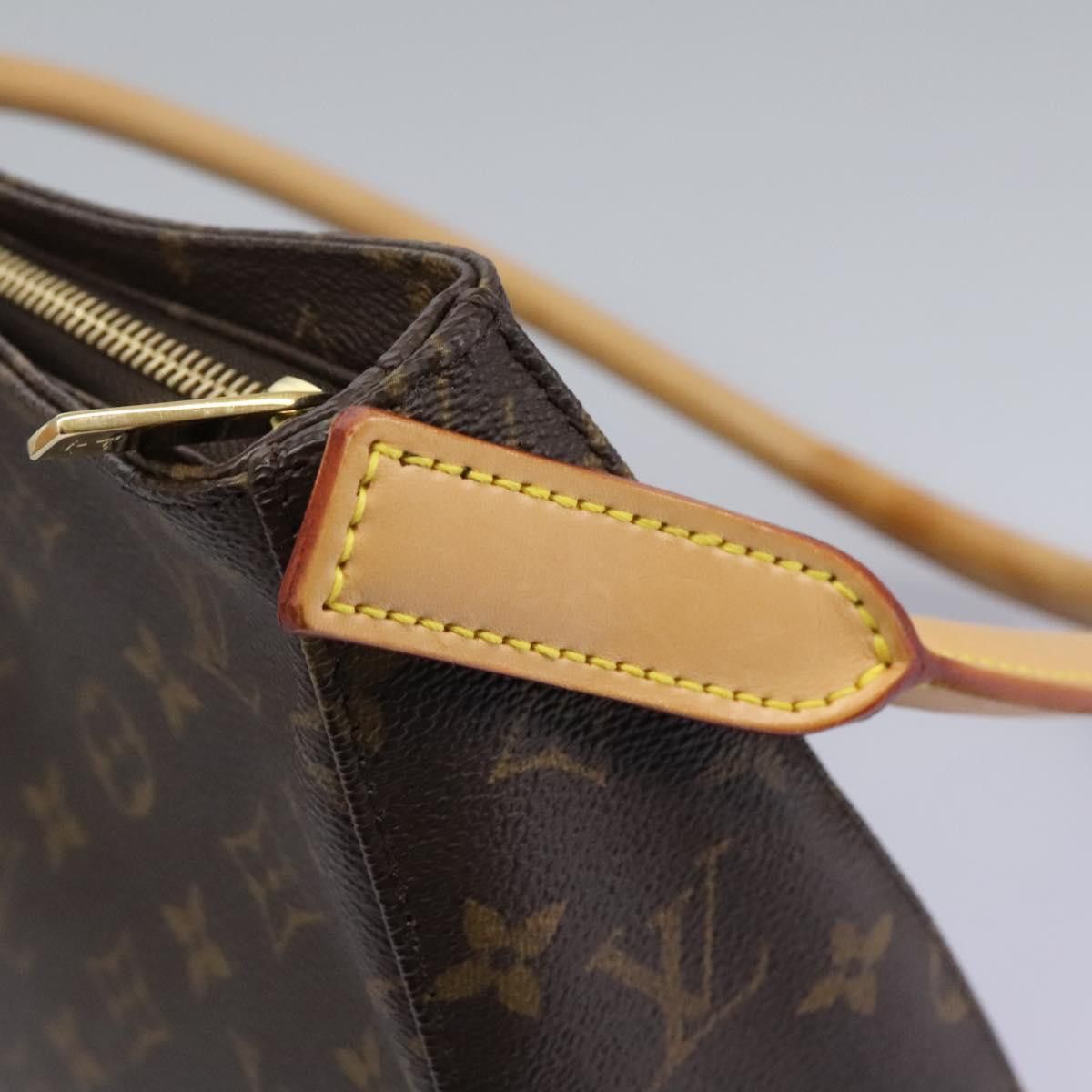 Louis Vuitton Looping Mm Brown Canvas Shoulder Bag (Pre-Owned) Size ONE SIZE - 19 Thumbnail