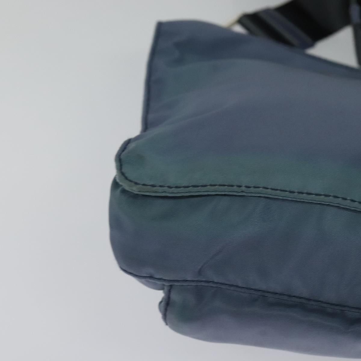 Prada Tessuto Blue Synthetic Shoulder Bag (Pre-Owned) Size ONE SIZE - 9 Thumbnail