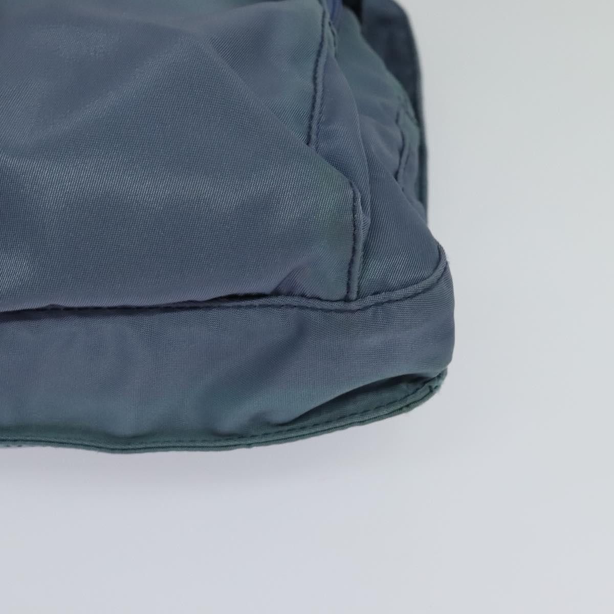 Prada Tessuto Blue Synthetic Shoulder Bag (Pre-Owned) Size ONE SIZE - 8 Thumbnail