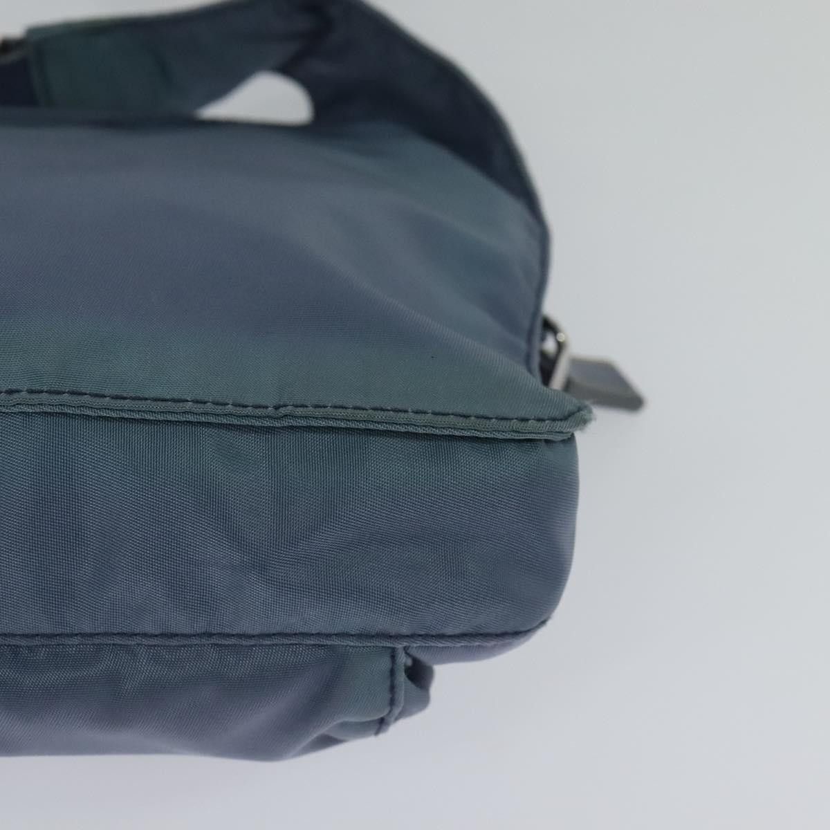 Prada Tessuto Blue Synthetic Shoulder Bag (Pre-Owned) Size ONE SIZE - 7 Thumbnail