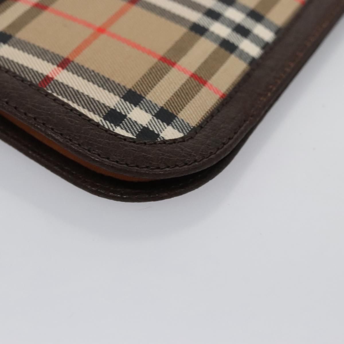Burberry Nova Check Beige Canvas Wallet (Pre-Owned) Size ONE SIZE - 6 Thumbnail