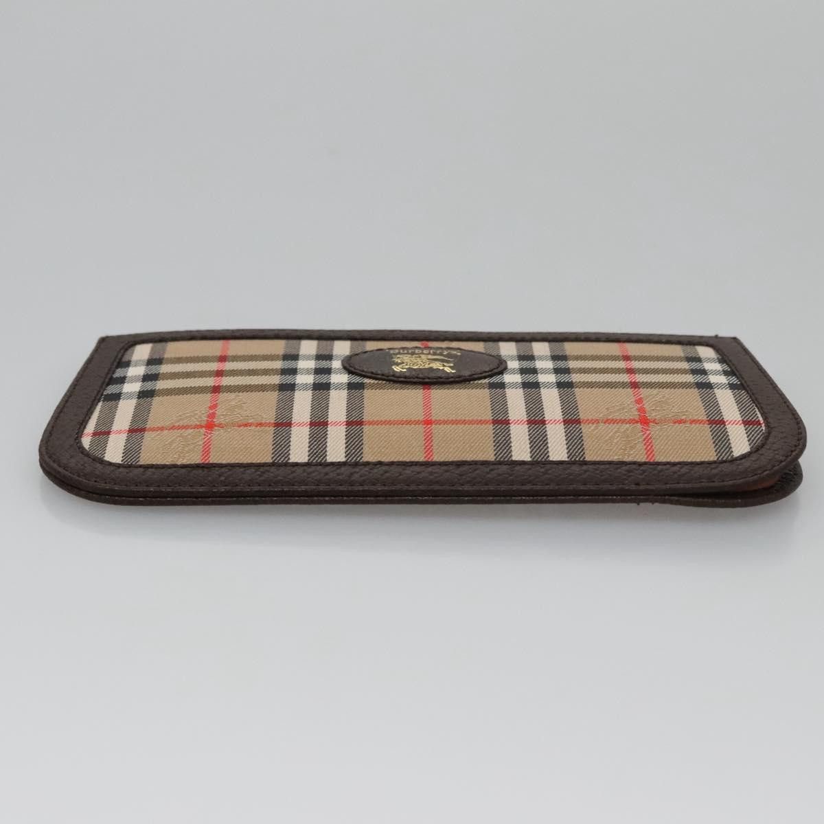 Burberry Nova Check Beige Canvas Wallet (Pre-Owned) Size ONE SIZE - 11 Thumbnail