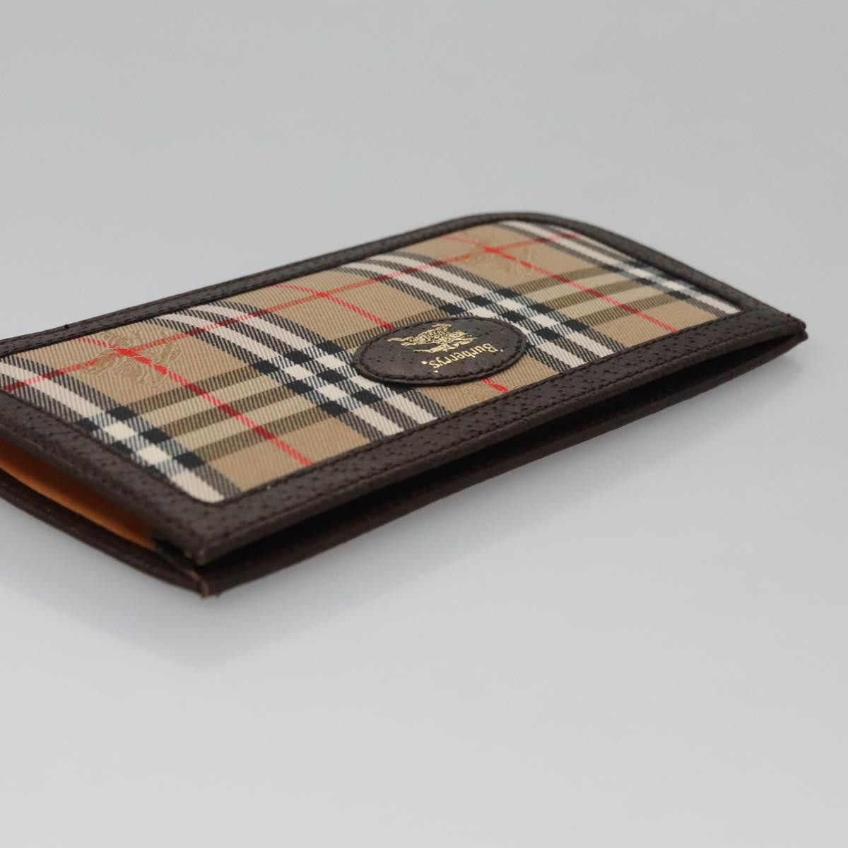 Burberry Nova Check Beige Canvas Wallet (Pre-Owned) Size ONE SIZE - 10 Thumbnail