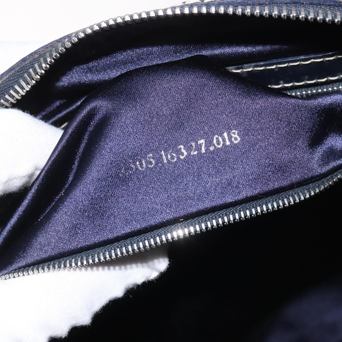Fendi Zucchino Navy Canvas Handbag (Pre-Owned) Size ONE SIZE - 20 Thumbnail