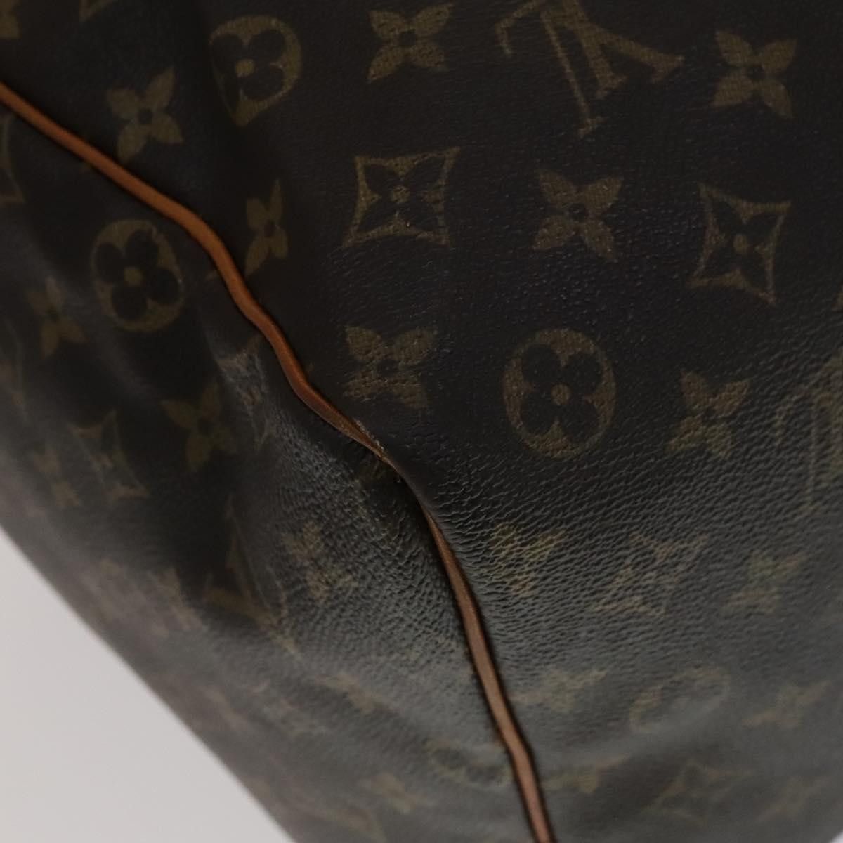 Louis Vuitton Keepall 60 Brown Canvas Travel Bag (Pre-Owned) Size ONE SIZE - 12 Thumbnail