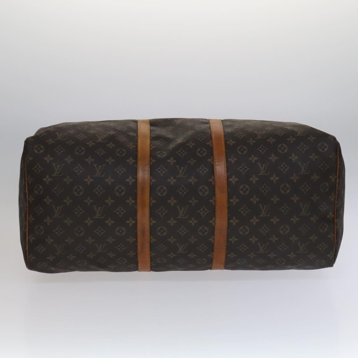 Louis Vuitton Keepall 60 Brown Canvas Travel Bag (Pre-Owned) Size ONE SIZE - 8 Thumbnail