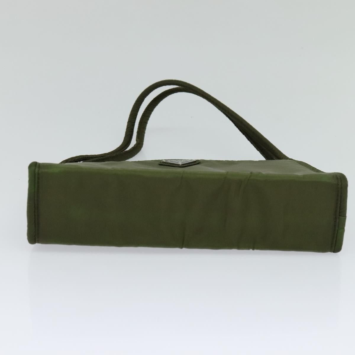 Prada Vitello Khaki Synthetic Handbag (Pre-Owned) Size ONE SIZE - 8 Thumbnail