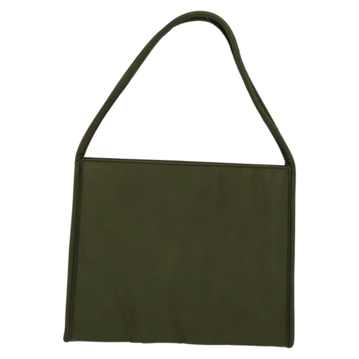 Prada Vitello Khaki Synthetic Handbag (Pre-Owned) Size ONE SIZE - 2 Thumbnail