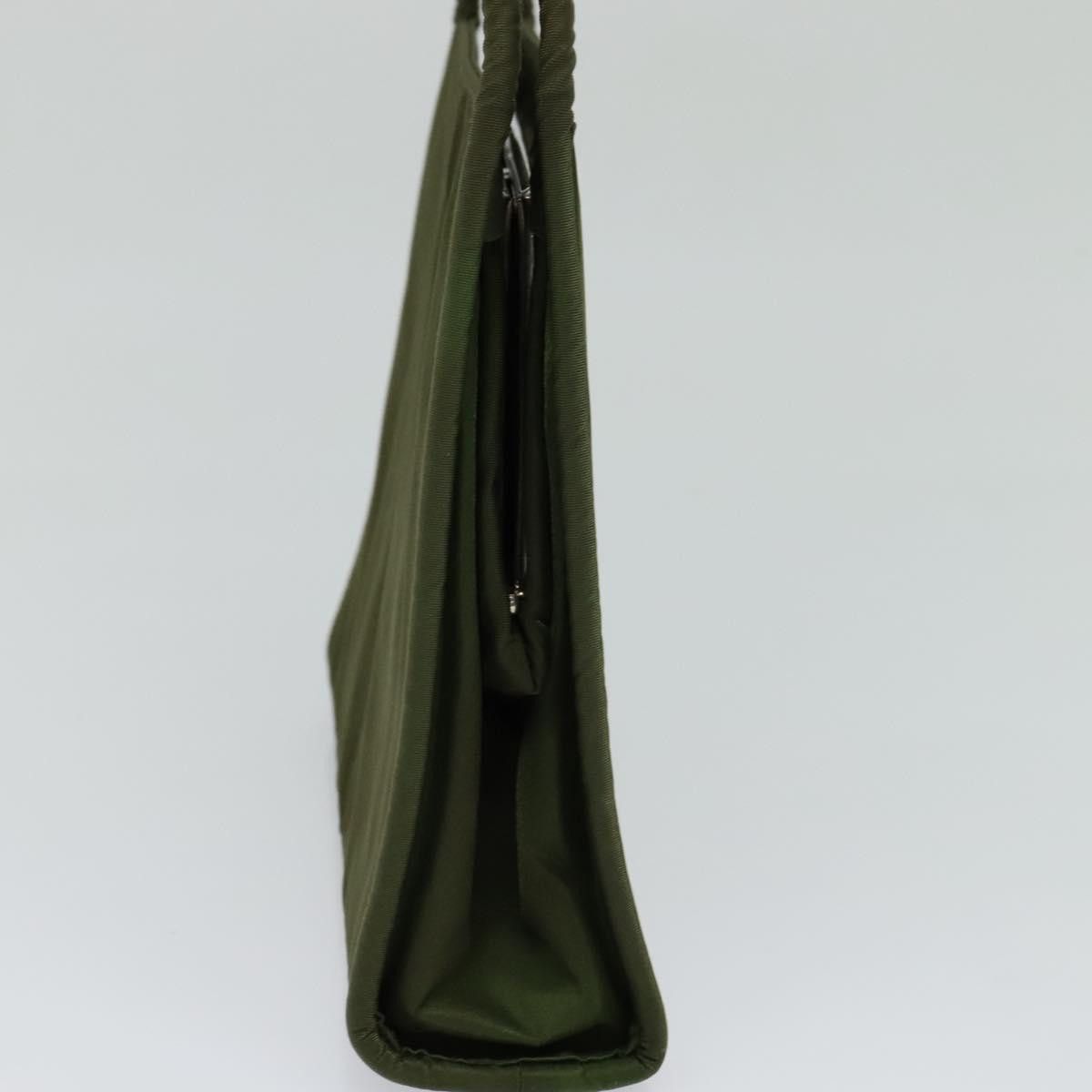 Prada Vitello Khaki Synthetic Handbag (Pre-Owned) Size ONE SIZE - 3 Thumbnail