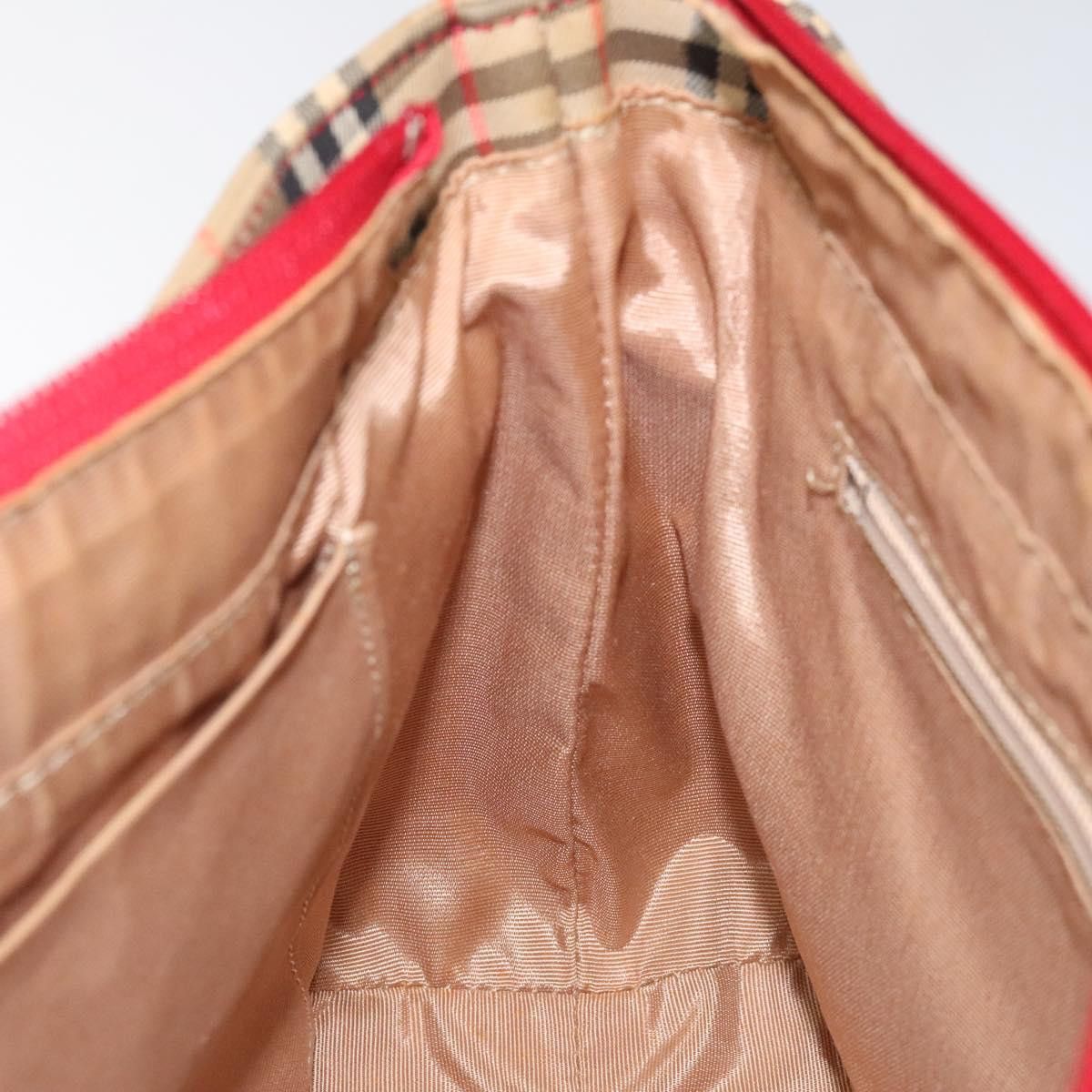 Burberry Nova Check Beige Canvas Handbag (Pre-Owned) Size ONE SIZE - 19 Thumbnail