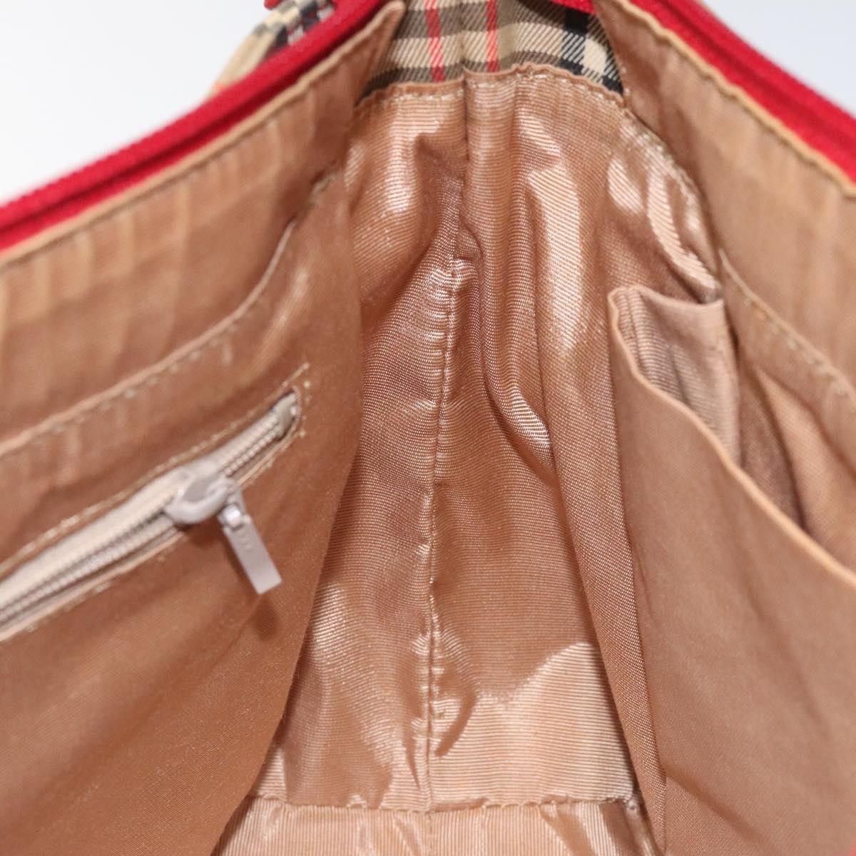 Burberry Nova Check Beige Canvas Handbag (Pre-Owned) Size ONE SIZE - 18 Thumbnail