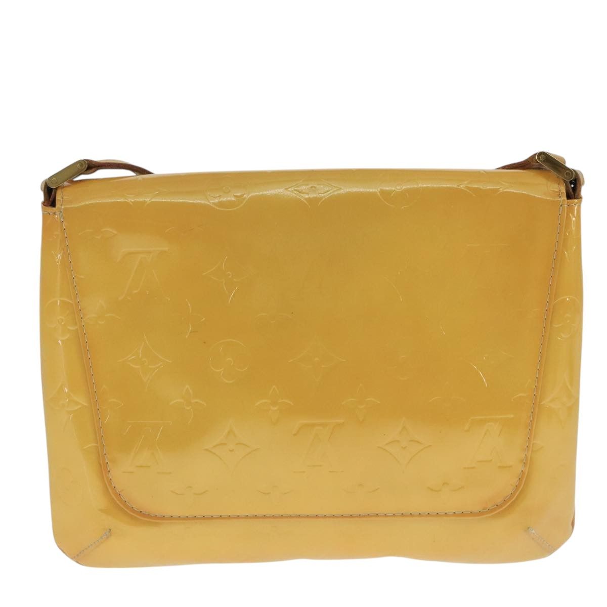 Louis Vuitton Thompson Street Beige Patent Leather Shoulder Bag Size ONE SIZE - 2 Thumbnail