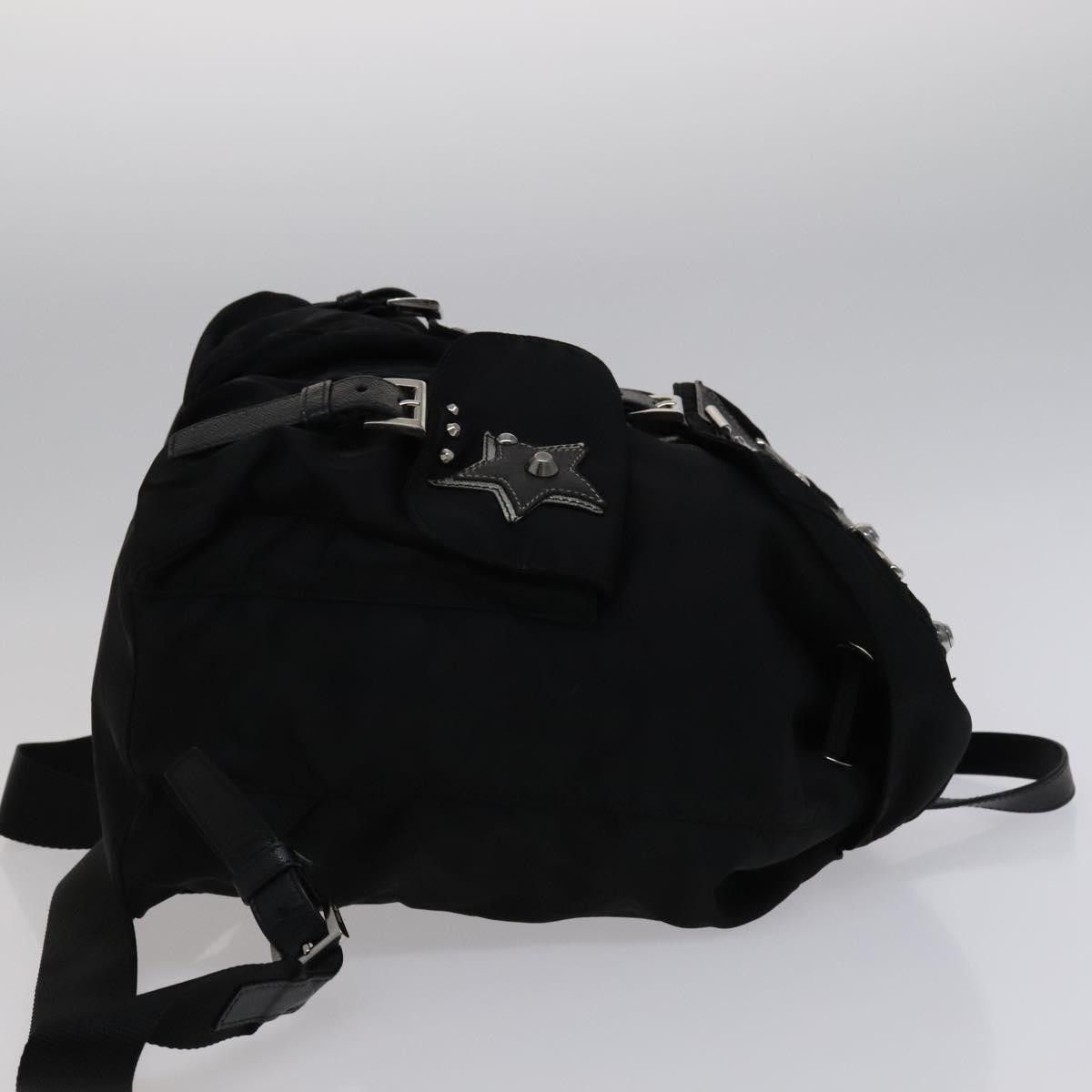 Prada Robot Black Synthetic Backpack Bag (Pre-Owned) Size ONE SIZE - 3 Thumbnail
