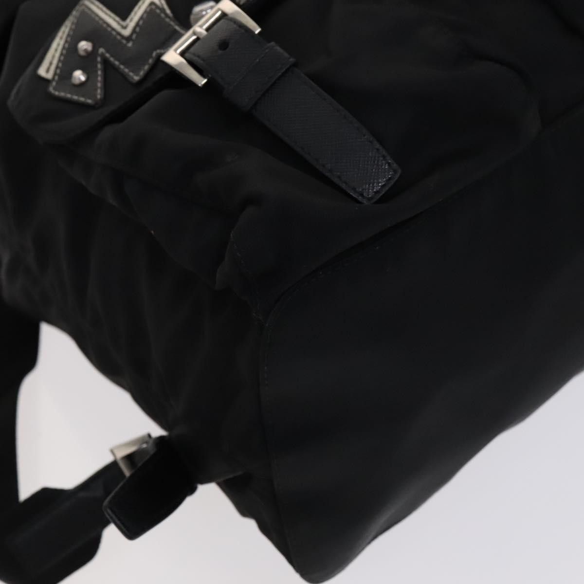 Prada Robot Black Synthetic Backpack Bag (Pre-Owned) Size ONE SIZE - 7 Thumbnail