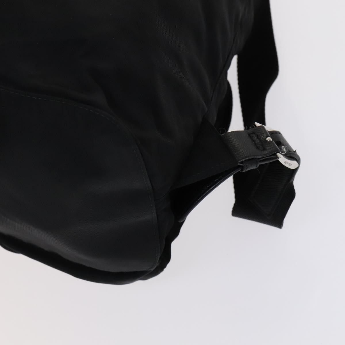 Prada Robot Black Synthetic Backpack Bag (Pre-Owned) Size ONE SIZE - 8 Thumbnail