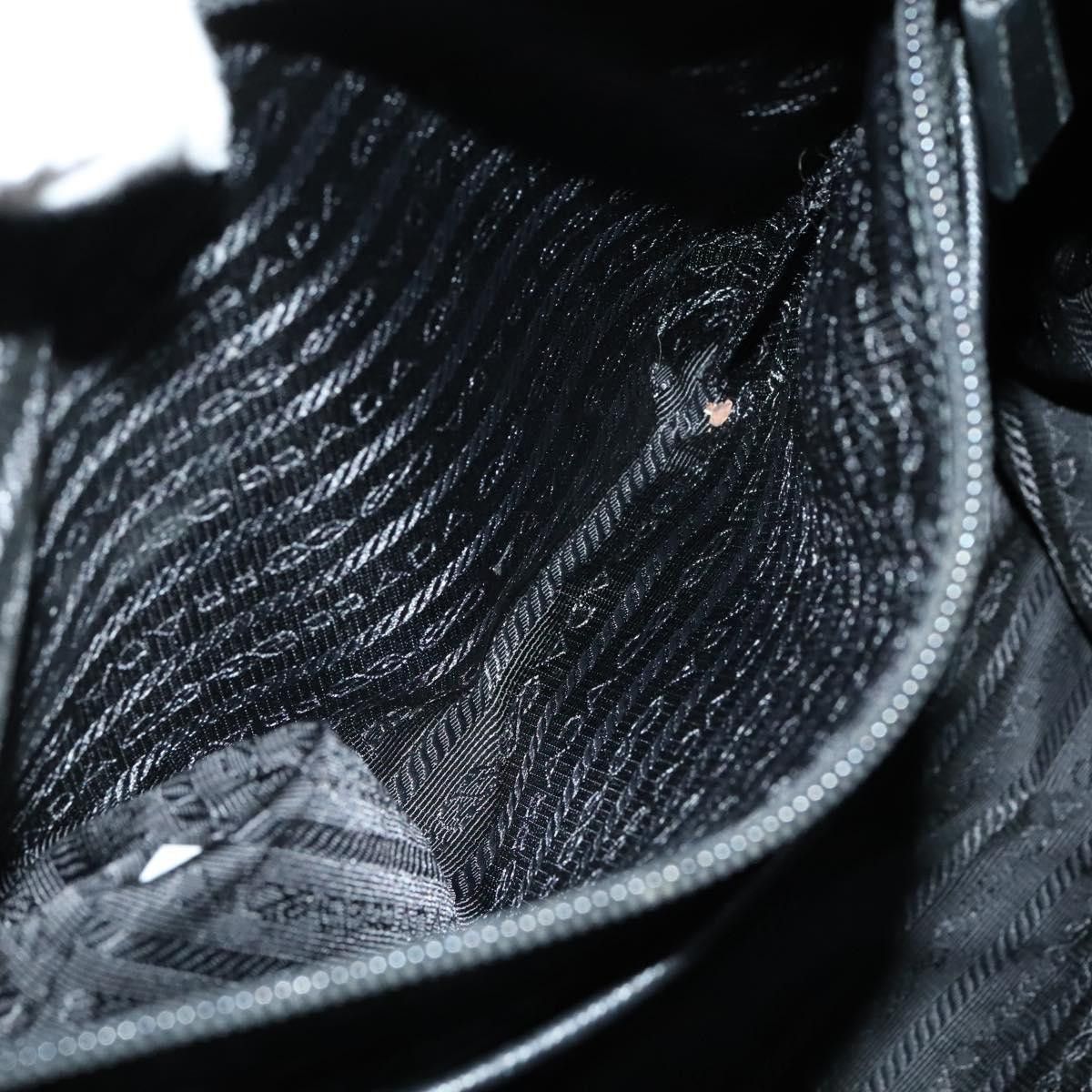 Prada Robot Black Synthetic Backpack Bag (Pre-Owned) Size ONE SIZE - 10 Thumbnail