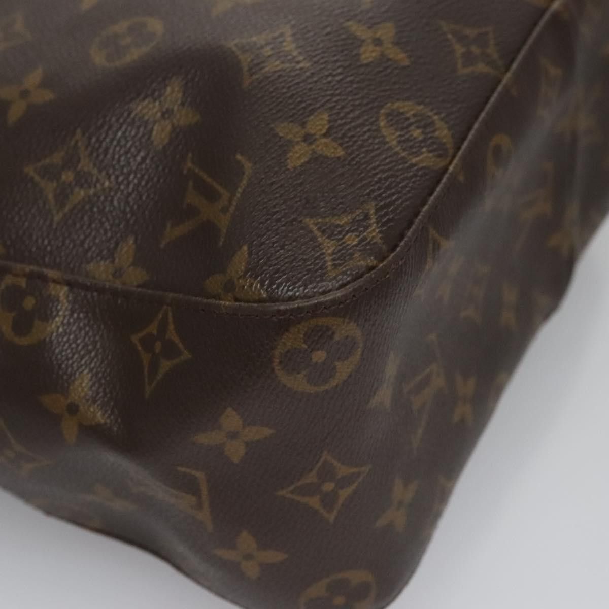 Louis Vuitton Looping Gm Brown Canvas Shoulder Bag (Pre-Owned) Size ONE SIZE - 6 Thumbnail