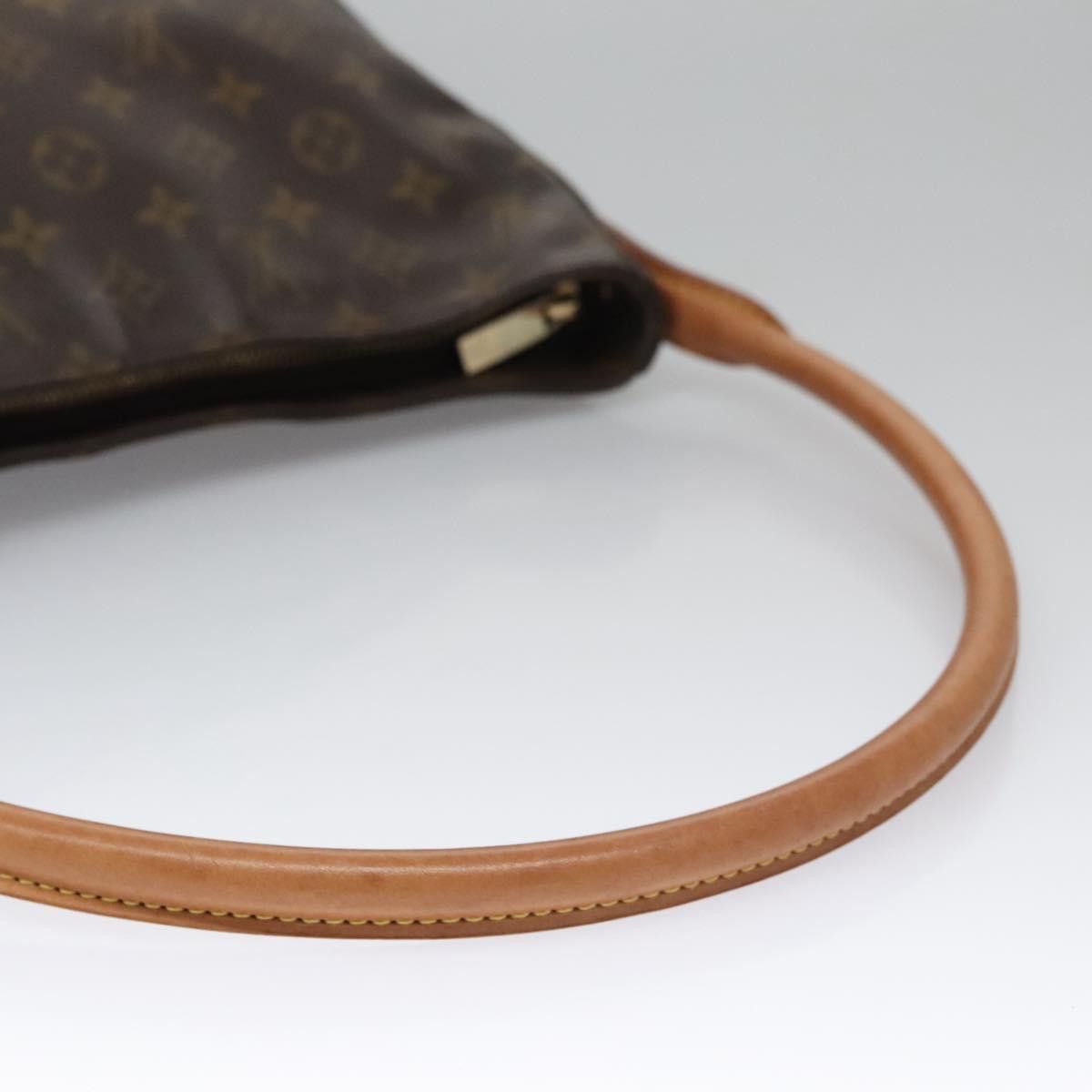 Louis Vuitton Looping Gm Brown Canvas Shoulder Bag (Pre-Owned) Size ONE SIZE - 5 Thumbnail