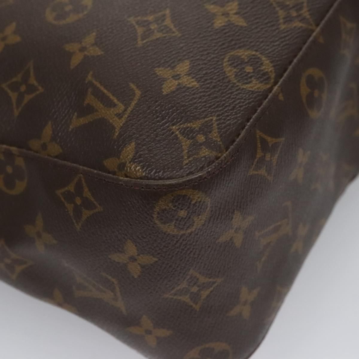 Louis Vuitton Looping Gm Brown Canvas Shoulder Bag (Pre-Owned) Size ONE SIZE - 9 Thumbnail