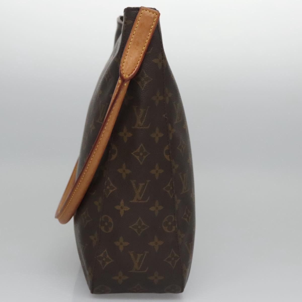 Louis Vuitton Looping Gm Brown Canvas Shoulder Bag (Pre-Owned) Size ONE SIZE - 3 Thumbnail