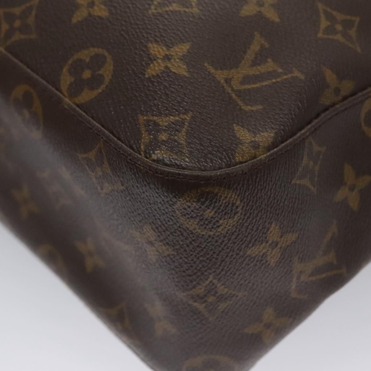 Louis Vuitton Looping Gm Brown Canvas Shoulder Bag (Pre-Owned) Size ONE SIZE - 7 Thumbnail