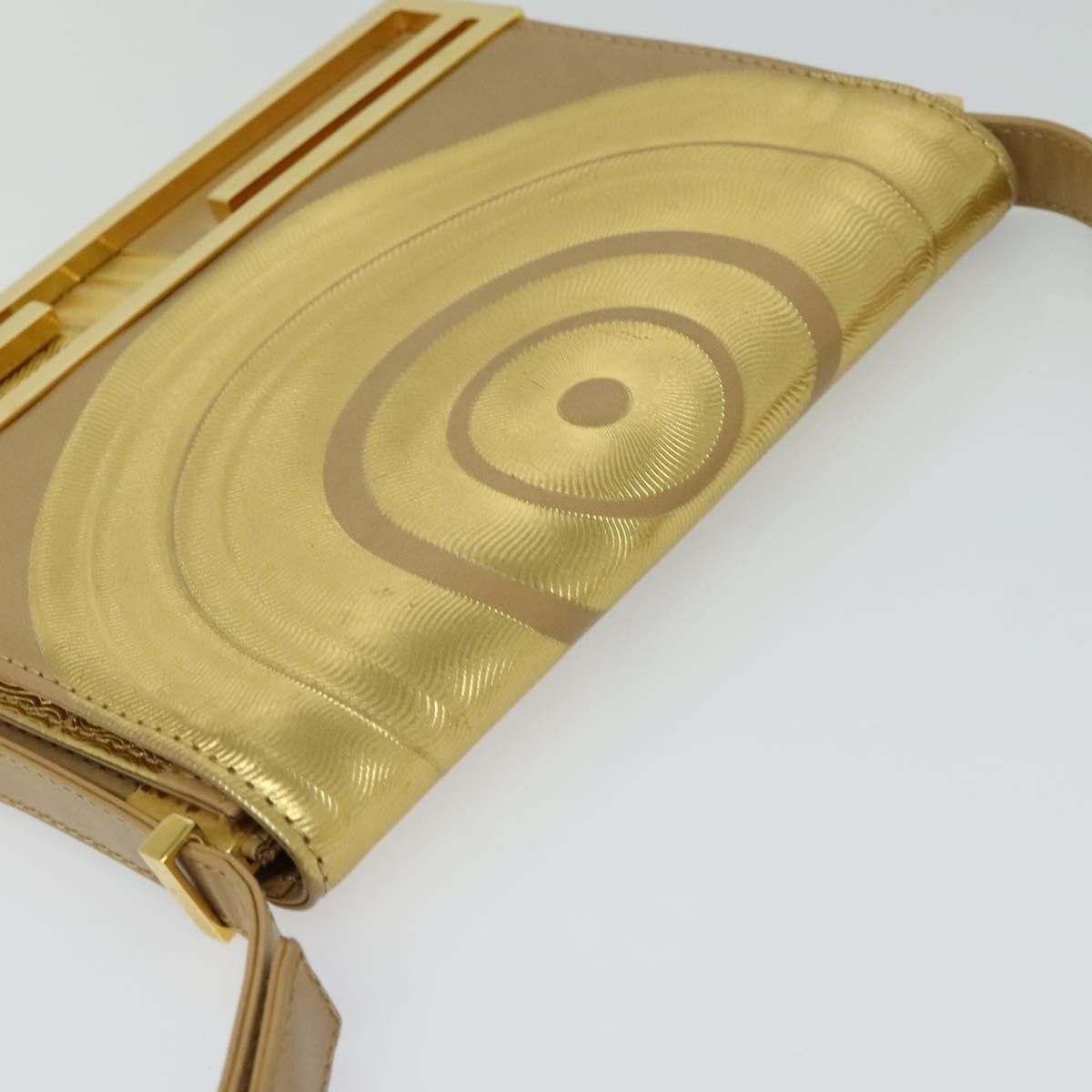 Fendi Gold Leather Shoulder Bag (Pre-Owned) Size ONE SIZE - 17 Thumbnail