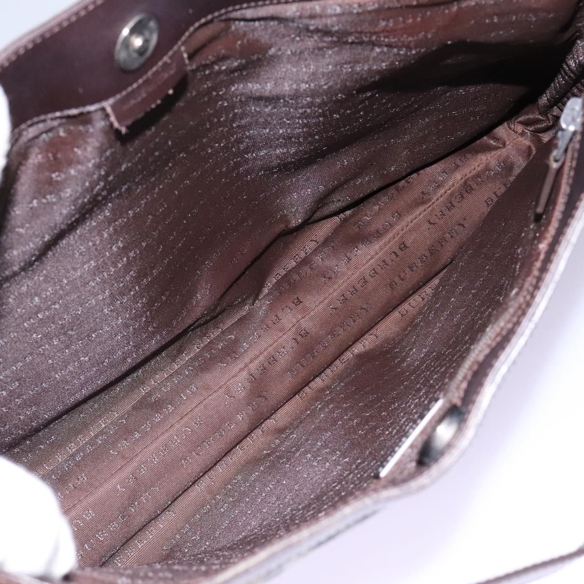 Burberry Nova Check Beige Canvas Shoulder Bag (Pre-Owned) Size ONE SIZE - 13 Thumbnail